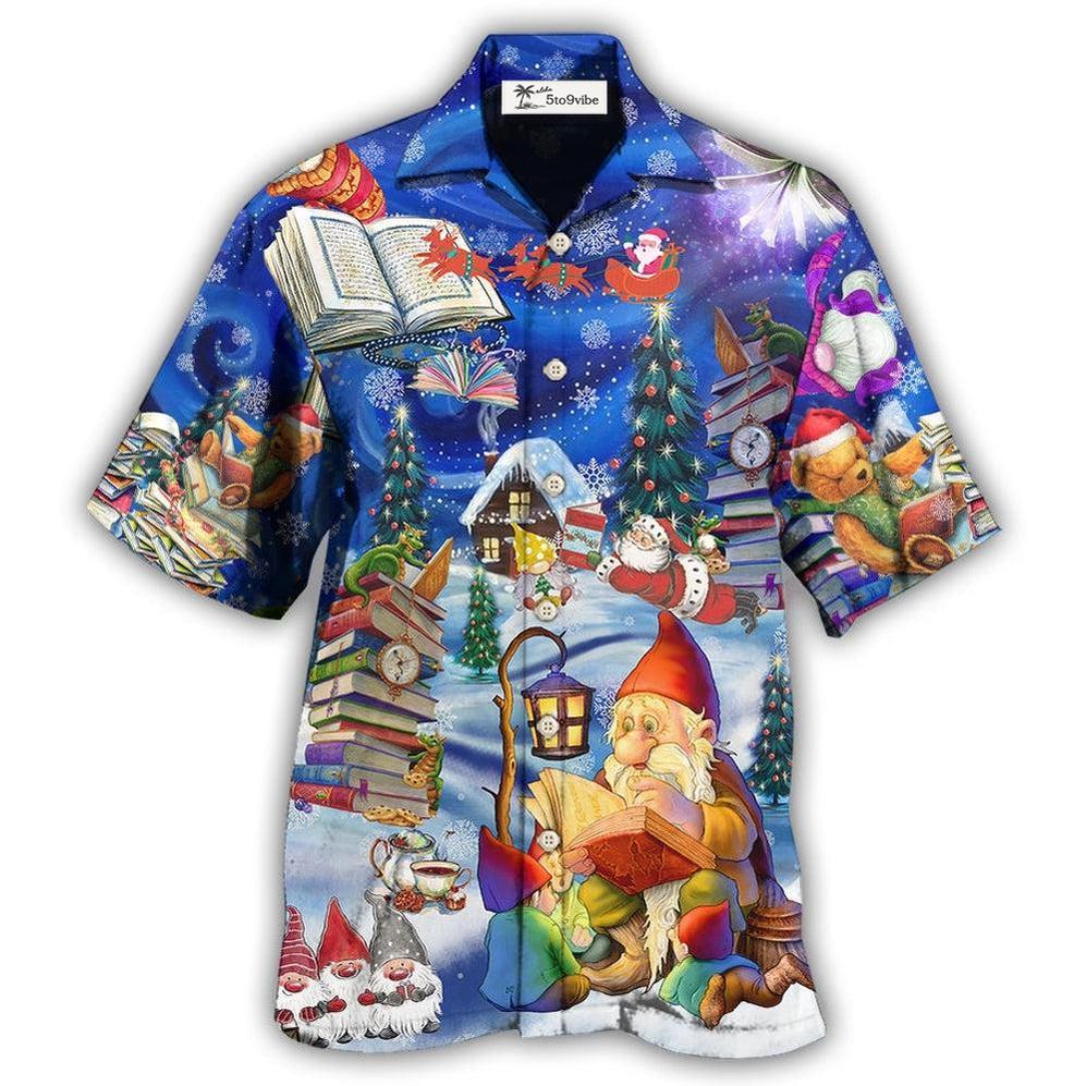 Hawaiian Shirt / Adults / S Book Make Me Happy Merry Christmas - Hawaiian Shirt 