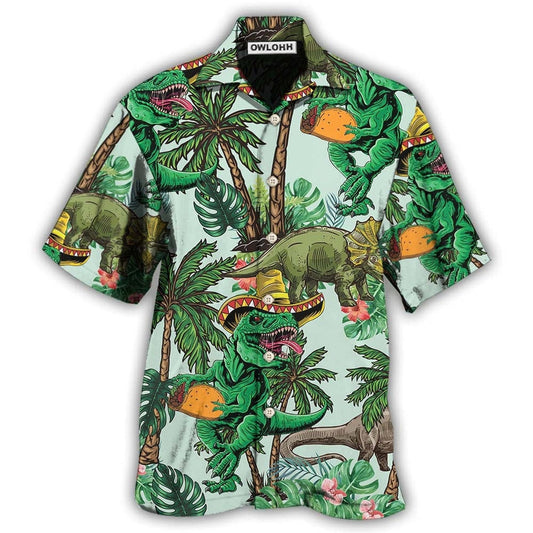 Hawaiian Shirt / Adults / S Dinosaur World Summer Funny - Hawaiian Shirt 