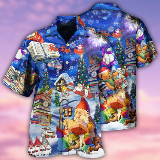 Book Make Me Happy Merry Christmas - Hawaiian Shirt 