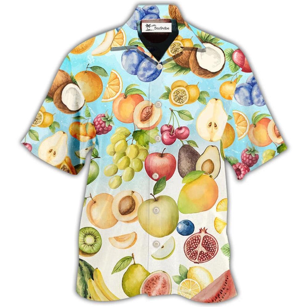 Hawaiian Shirt / Adults / S Fruit Summer Good Basic Backgound - Hawaiian shirt 