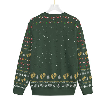 Funny Bigfoot Toilet Women's Plus Size Ugly Christmas Sweater