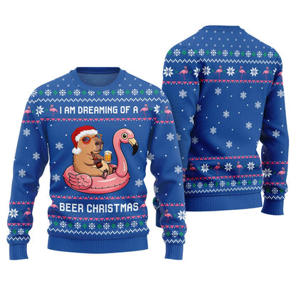 Funny Capybara Ugly Sweater