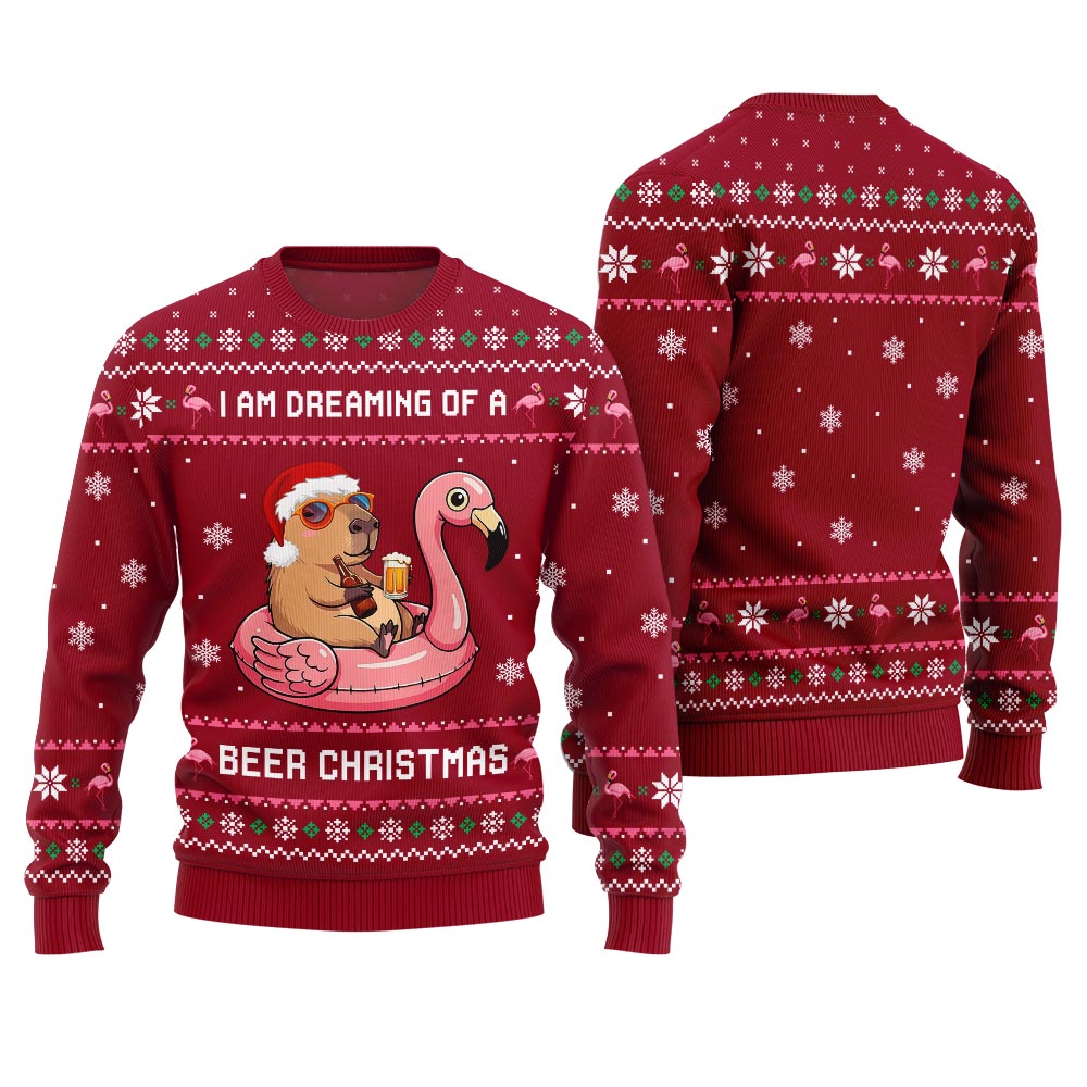Funny Capybara Ugly Sweater