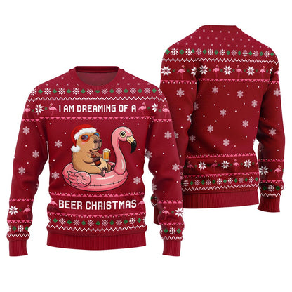 Funny Capybara Ugly Sweater