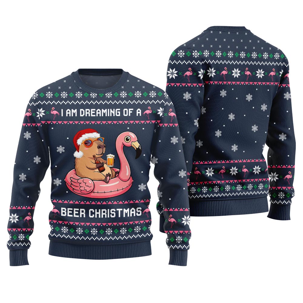 Funny Capybara Ugly Sweater