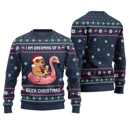 Funny Capybara Ugly Sweater