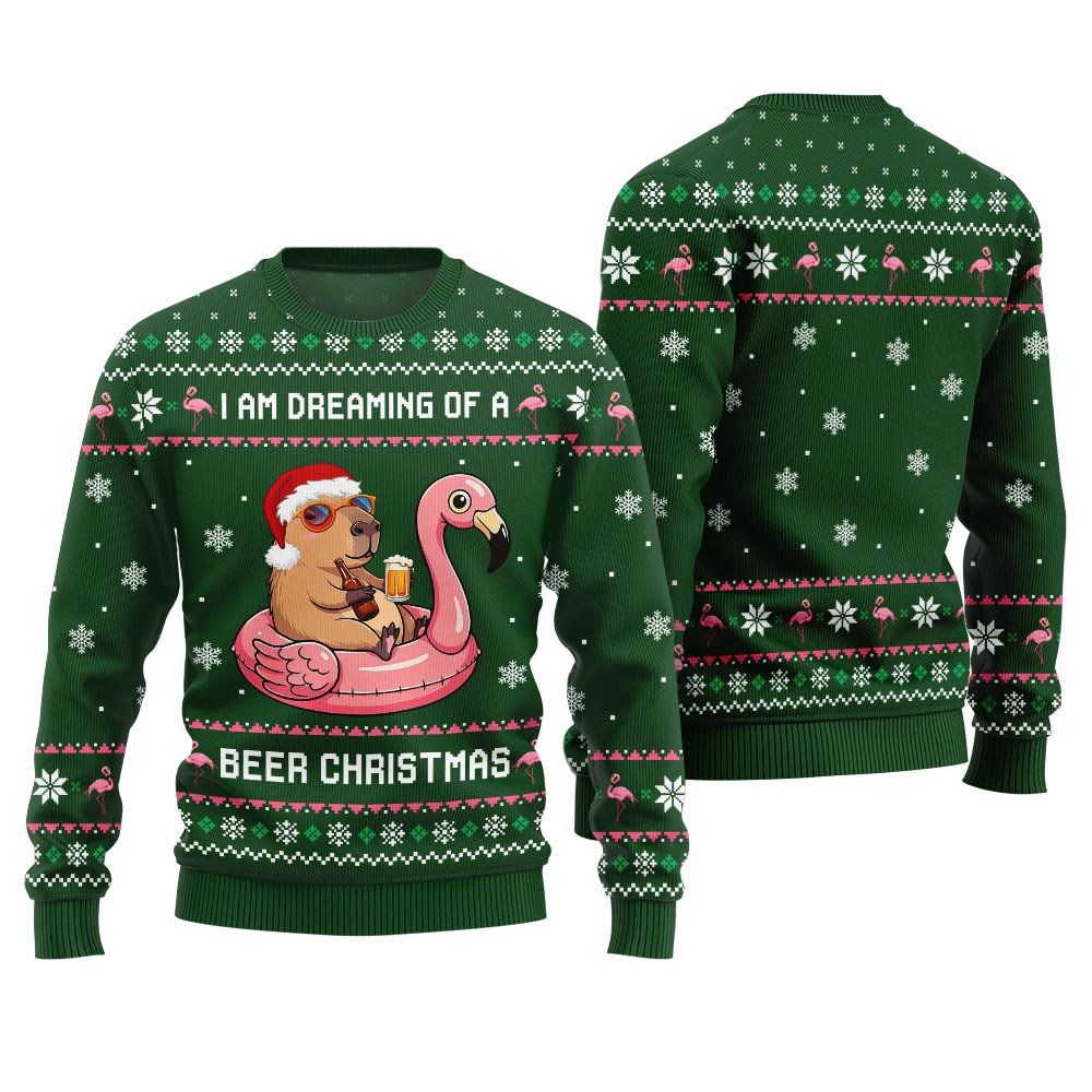 Funny Capybara Ugly Sweater
