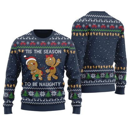 Humorous Cookies Ugly Christmas Sweater For Women