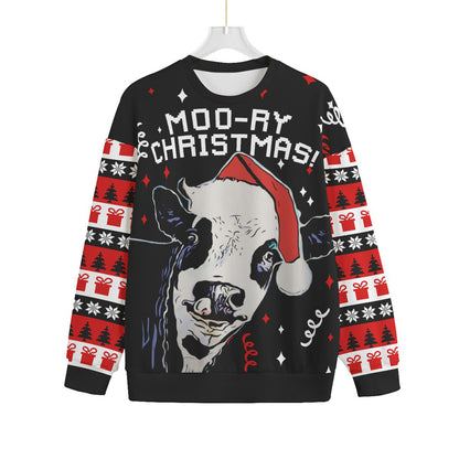 Funny Cow Women's Plus Size Ugly Christmas Sweater