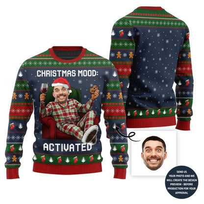Funny Custom Face Xmas Holiday