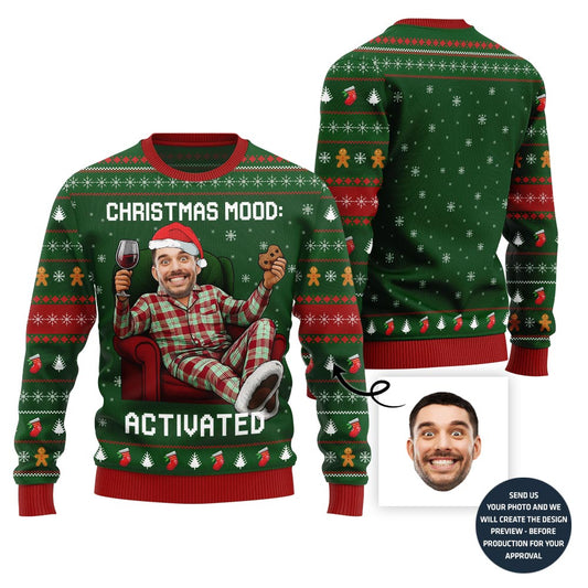 Funny Custom Face Xmas Holiday
