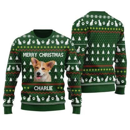 Funny Custom Pet Ugly Christmas Sweater