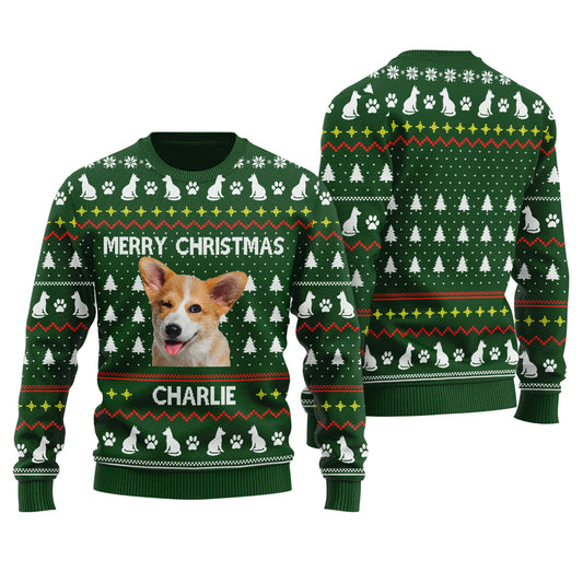 Funny Custom Pet Ugly Christmas Sweater