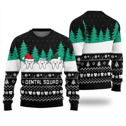 Funny Dental Squad Christmas Sweater For Adults