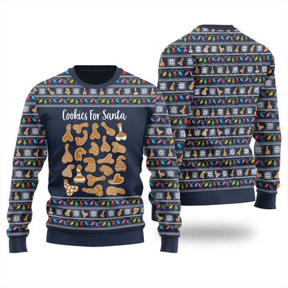 Funny Dick Cookies Christmas Sweater For Women