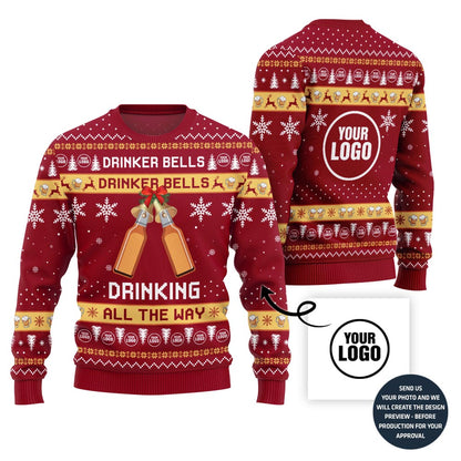 Funny Drinker Bells Sweater