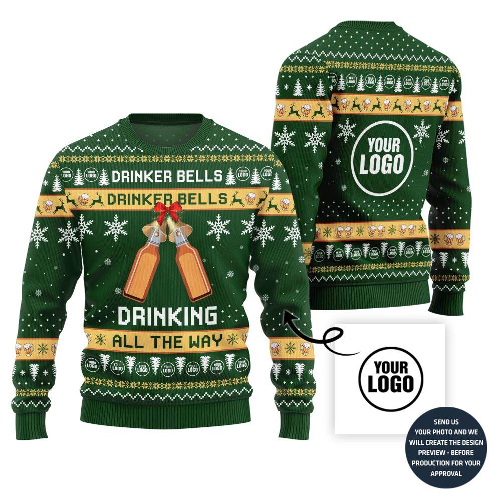 Funny Drinker Bells Sweater