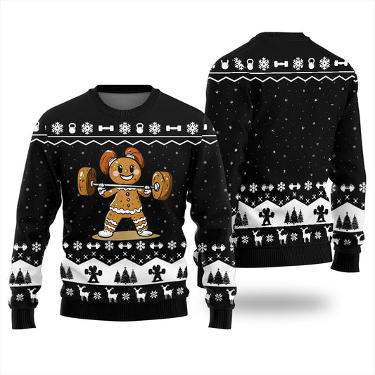 Funny Gym Ugly Christmas Sweater