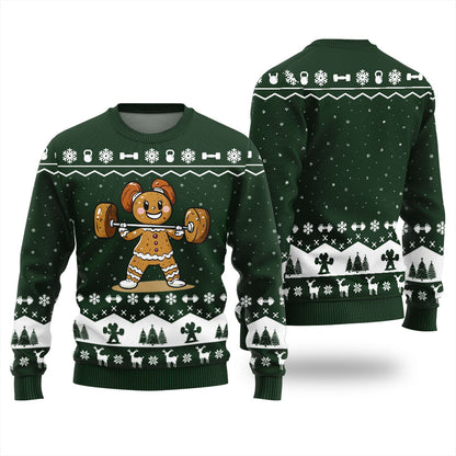 Funny Gym Ugly Christmas Sweater
