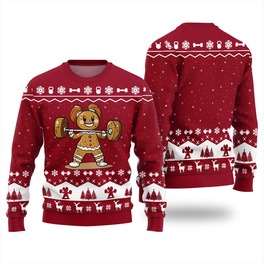 Funny Gym Ugly Christmas Sweater