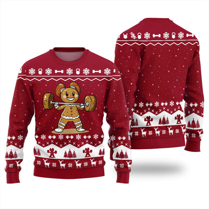 Funny Gym Ugly Christmas Sweater