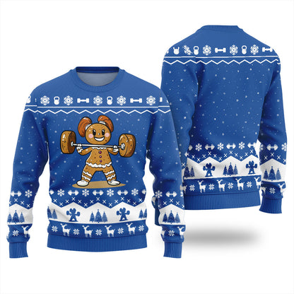 Funny Gym Ugly Christmas Sweater