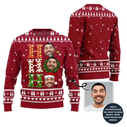 Funny HO HO HO Christmas Sweater