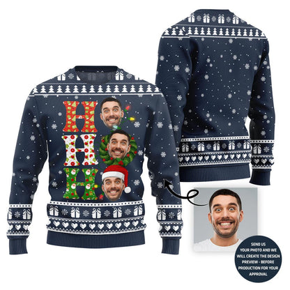 Funny HO HO HO Christmas Sweater