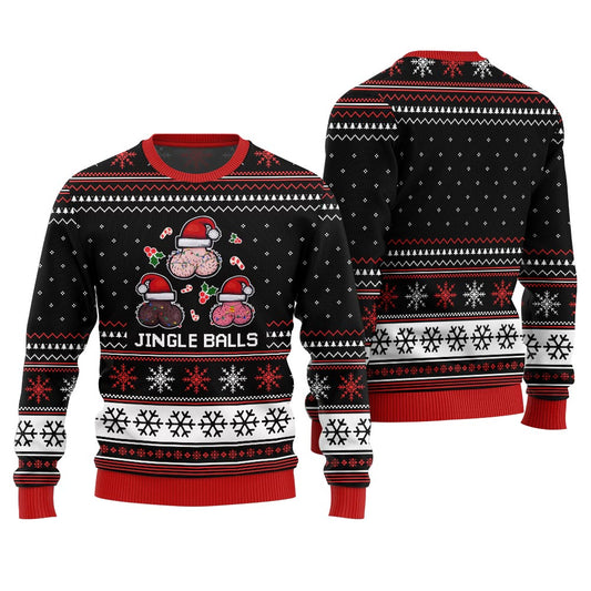 Funny Jingle Balls Ugly Christmas Sweater