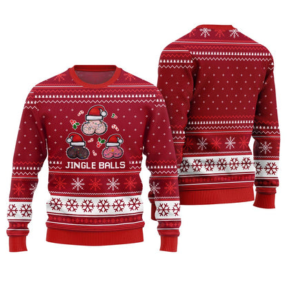 Funny Jingle Balls Ugly Christmas Sweater