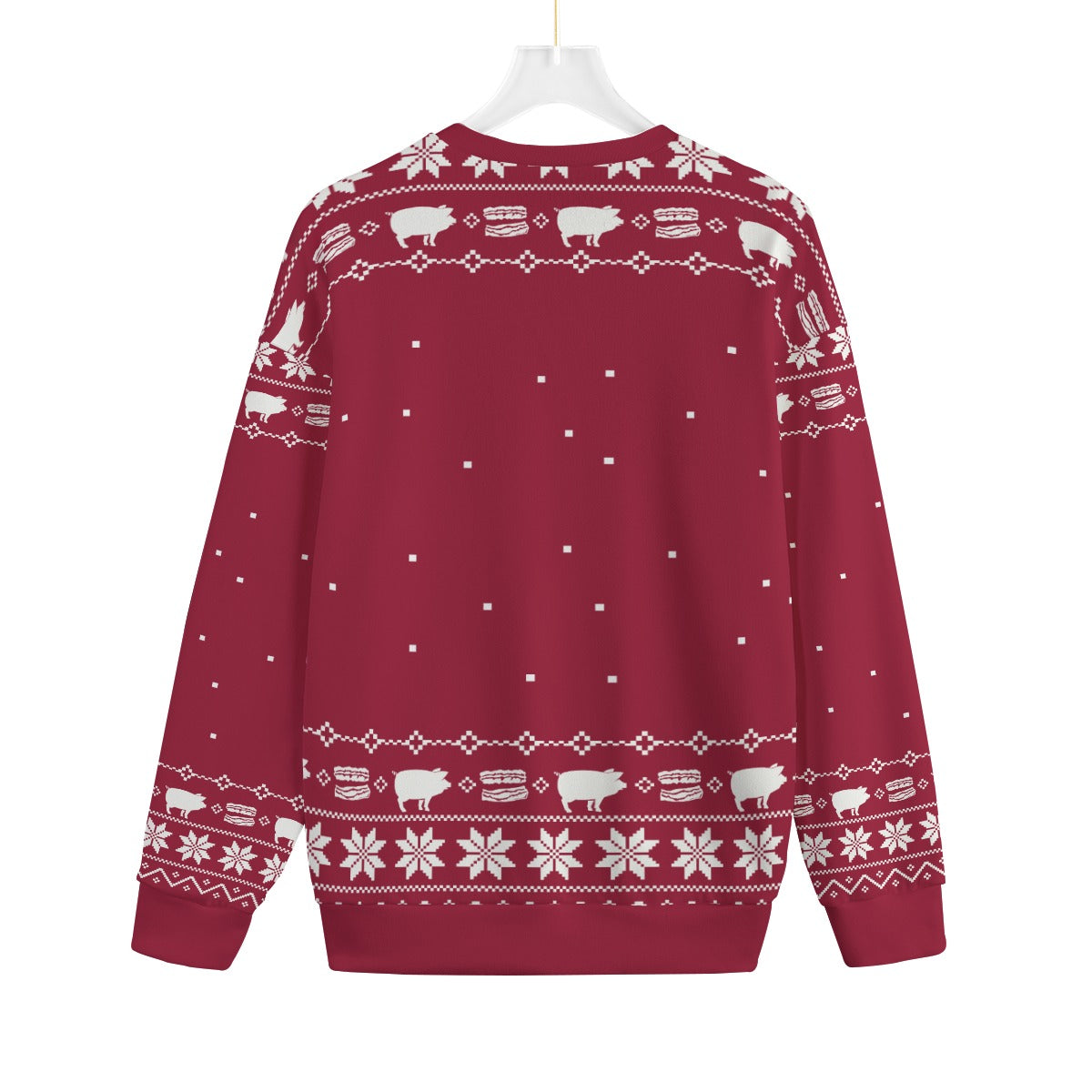 Funny Making Bacon Ugly Christmas Sweater Plus Size For Men and Women