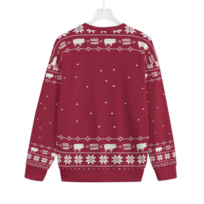 Funny Making Bacon Ugly Christmas Sweater Plus Size For Men and Women