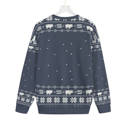 Funny Making Bacon Ugly Christmas Sweater Plus Size For Men and Women