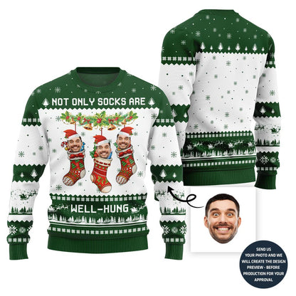 Funny Naughty Ugly Christmas Sweater For Men