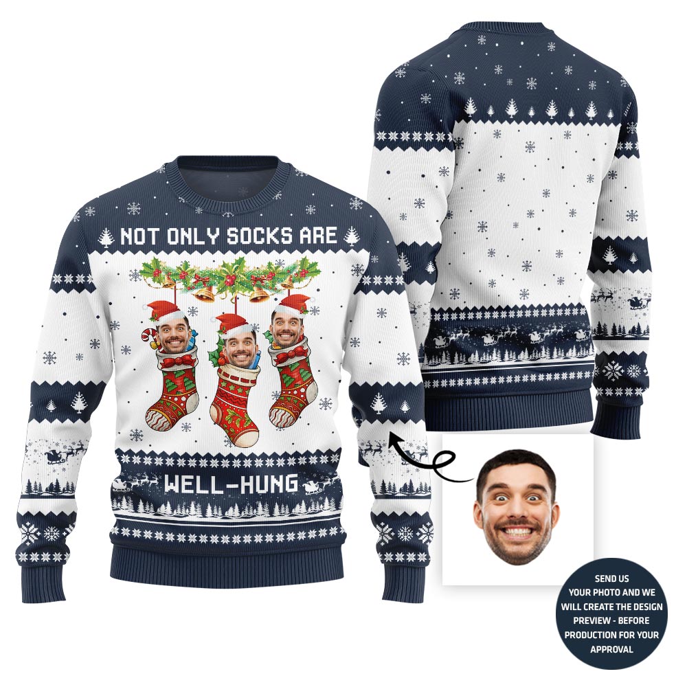 Funny Naughty Ugly Christmas Sweater For Men