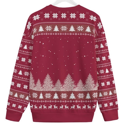 Funny Ninja Gingerbread Big And Tall Ugly Christmas Sweater
