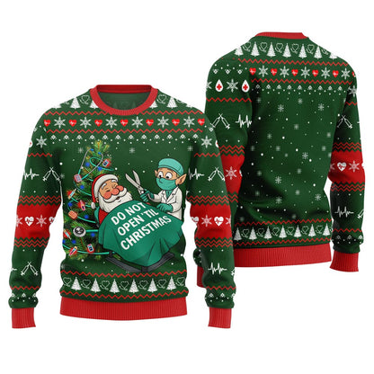 Funny Nurse Ugly Christmas Sweater