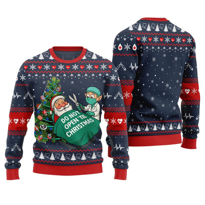 Funny Nurse Ugly Christmas Sweater