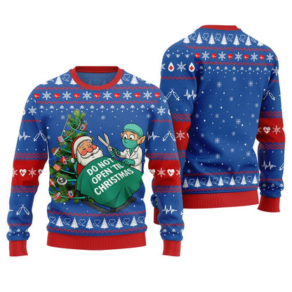 Funny Nurse Ugly Christmas Sweater