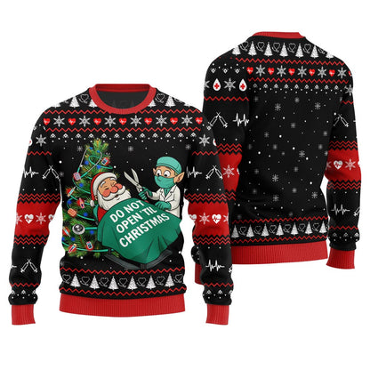 Funny Nurse Ugly Christmas Sweater