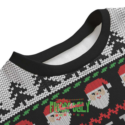 Funny Oral And Maxillofacial Surgeon Ugly Christmas Sweater Black