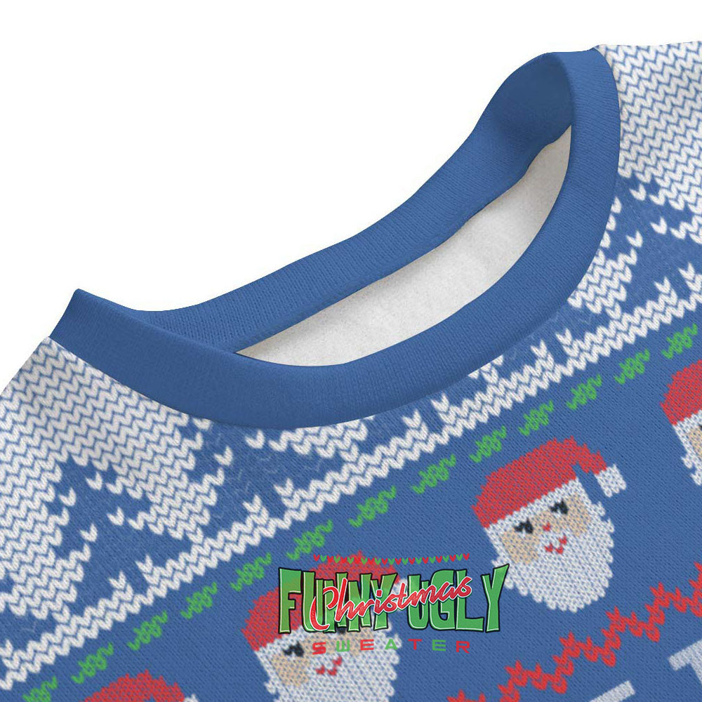 Funny Oral And Maxillofacial Surgeon Ugly Christmas Sweater Royal