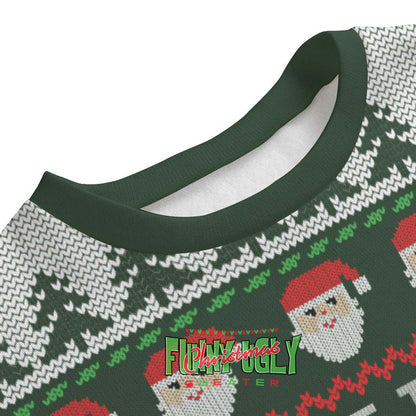 Funny Oral And Maxillofacial Surgeon Ugly Sweater Forest Green