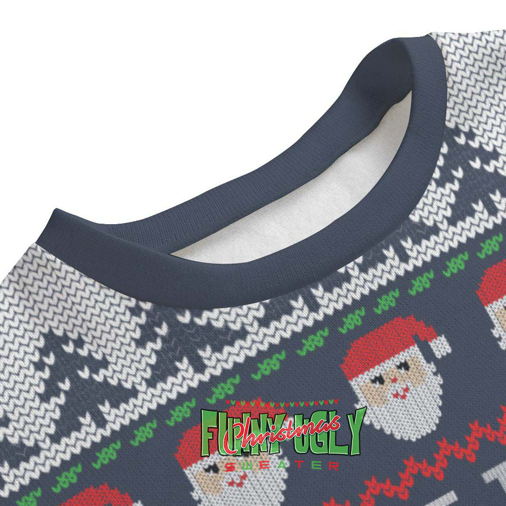 Funny Oral And Maxillofacial Surgeon Ugly Sweater Navy
