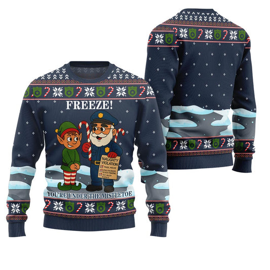 Funny Police Christmas Sweater