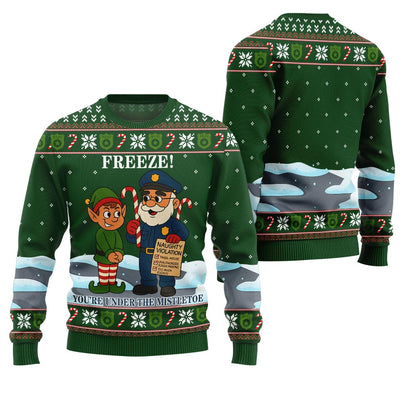 Funny Police Christmas Sweater