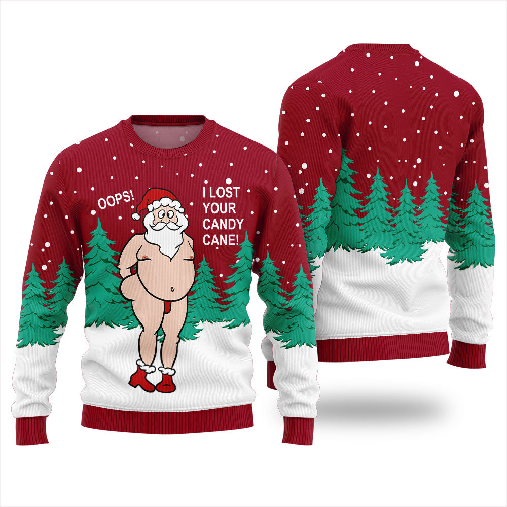 Funny Santa Naughty Xmas Sweater