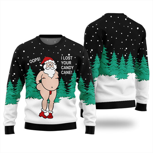 Funny Santa Naughty Xmas Sweater