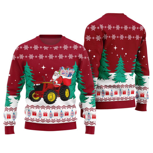 Funny Santa With Diddy Oil Christmas Sweater Women