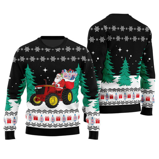 Funny Santa With Diddy Oil Ugly Christmas Sweater Men